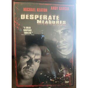 Desperate Measures DVD Michael Keaton Andy Garcia Action Thriller